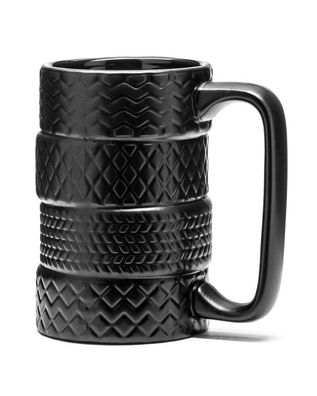 Tires Reifen Tasse Michelin Dunlop Good Year ? Reifenstapel Kaffee Tee Becher