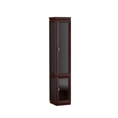 System Büro Möbel Vitrine Aktenschrank Klassischer Holz Schrank Regal Monaco M12