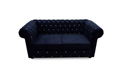 Chesterfield Sofa Couch Polster Garnitur Sofas Designer Sitz Textil Leder Neu !!