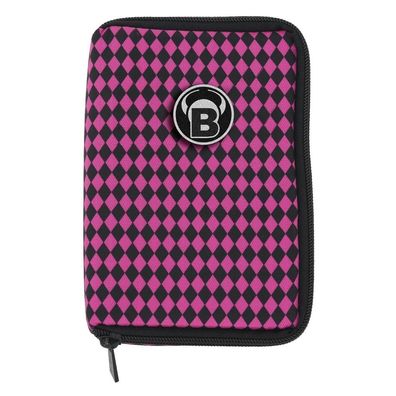 BULL'S TP Premium Dartcase pink/schwarz | Dart Case Etui Tasche für Dartpfeile