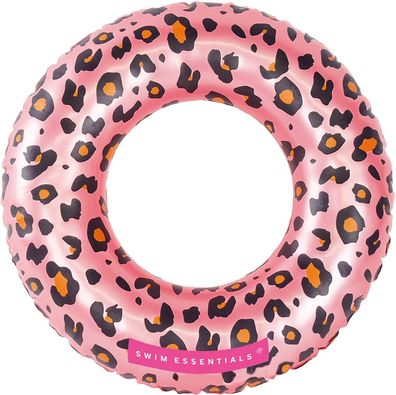 Swim Essentials Schwimmring 55 cm Leopard Rose Gold