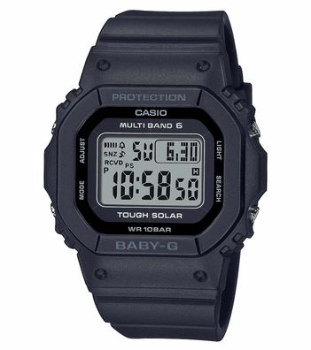 Casio Baby-G Funk Solar Damen- und Jugenduhr Schwarz BGD-5650-1ER