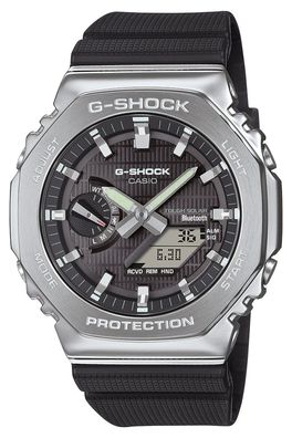 Casio G-Shock G-Steel Herrenuhr Solar Bluetooth Schwarz GBM-2100-1AER