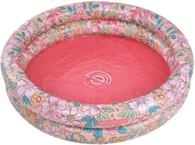 Swim Essentials Swimming Pool 100 cm Blume 100 x 17 cm