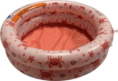 Swim Essentials Swimming Pool 60 cm Rot Krabbe 60 x 15 cm