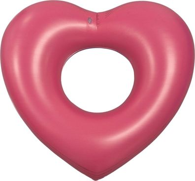 Swim Essentials Schwimmring 55 cm Rot -Lila Herz Shaped