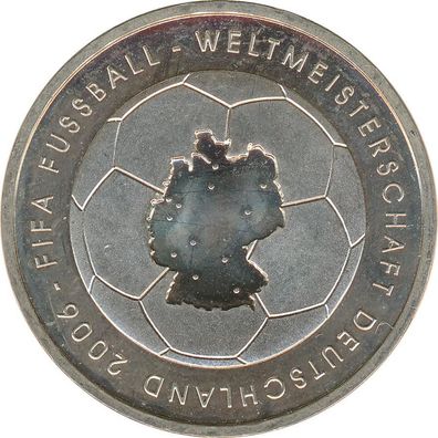 BRD 10 Euro 2003 J FIFA Fussball-WM 2006 Silber*