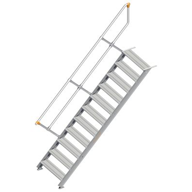 Layher 111 Treppe 45EUR 800mm breit 11 Stufen