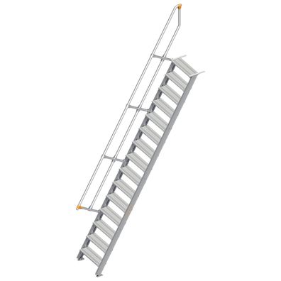 Layher 111 Treppe 60EUR 600mm breit 15 Stufen