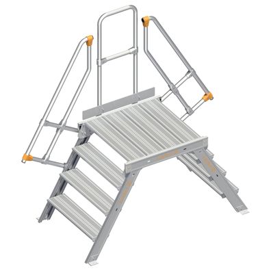 Layher 114 Übergang stationaer 60EUR 800mm 4 Stufen