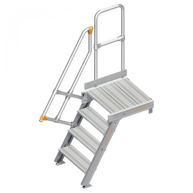 Layher 112 Treppe mit Plattform 60EUR 600mm 4 Stufen