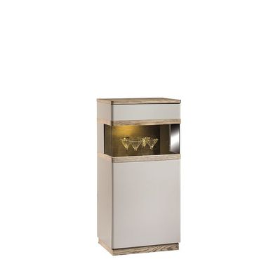 Klassische Kommode Vitrine Kommoden Vitrinen Kommodenschrank Schrank CM-W3/4 P/L