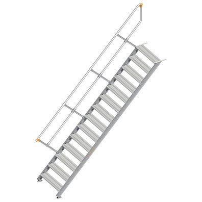 Layher 111 Treppe 45EUR 800mm breit 14 Stufen