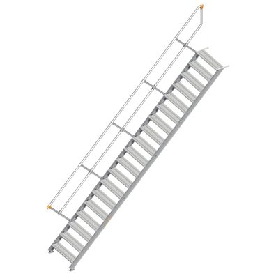 Layher 111 Treppe 45EUR 800mm breit 19 Stufen