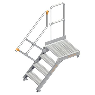 Layher 112 Treppe mit Plattform 45EUR 600mm 4 Stufen