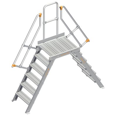 Layher 114 Übergang stationaer 60EUR 600mm 6 Stufen