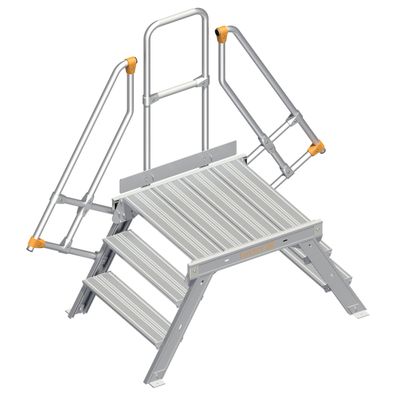 Layher 114 Übergang stationaer 60EUR 800mm 3 Stufen