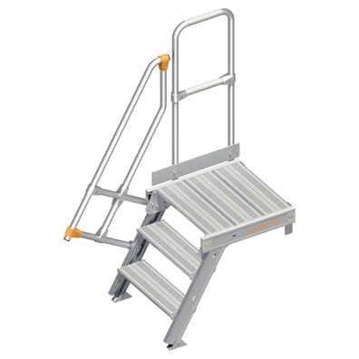 Layher 112 Treppe mit Plattform 60EUR 600mm 3 Stufen