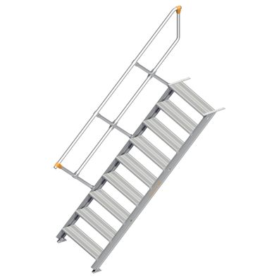 Layher 111 Treppe 45EUR 800mm breit 9 Stufen