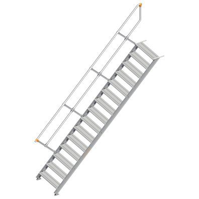 Layher 111 Treppe 45EUR 800mm breit 15 Stufen