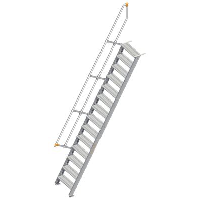 Layher 111 Treppe 60EUR 600mm breit 14 Stufen