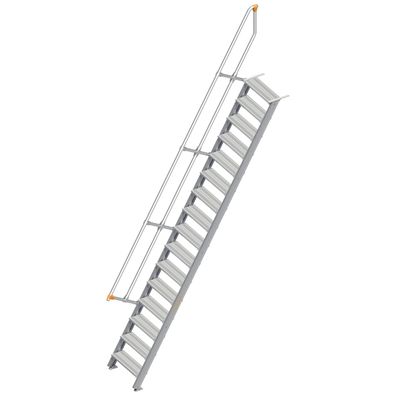 Layher 111 Treppe 60EUR 600mm breit 16 Stufen