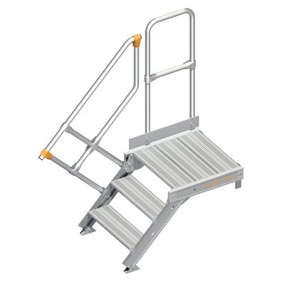 Layher 112 Treppe mit Plattform 45EUR 600mm 3 Stufen