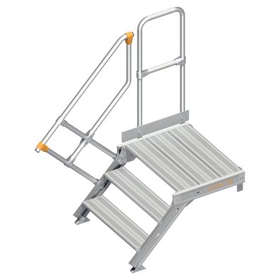 Layher 112 Treppe mit Plattform 45EUR 800mm 3 Stufen