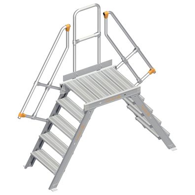 Layher 114 Übergang stationaer 60EUR 600mm 5 Stufen