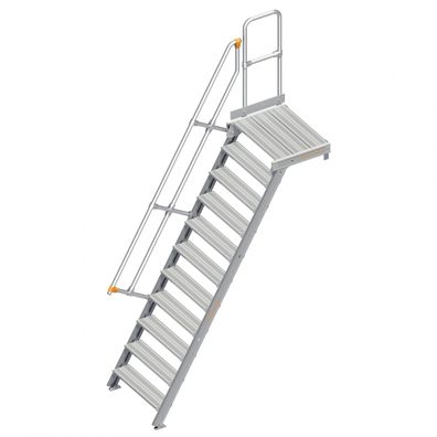 Layher 112 Treppe mit Plattform 60EUR 800mm 11 Stufen