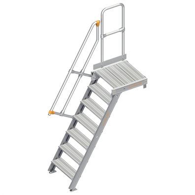 Layher 112 Treppe mit Plattform 60EUR 600mm 7 Stufen