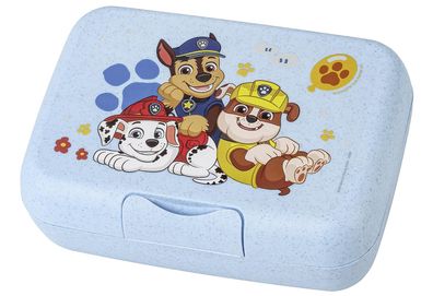 KOZIOL Lunchbox mit Trennschale Paw Patrol Grow hellblau