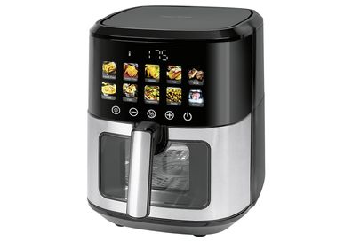 PROFI COOK Heißluft-Fritteuse PC-FR 1286 H 6,5l 1700W Edelstahl/schwarz