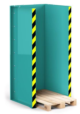 RR Industrietechnik Paletten Stapel Station RPS-15 BxTxH 1020x945x2145 mm RAL 5018 T