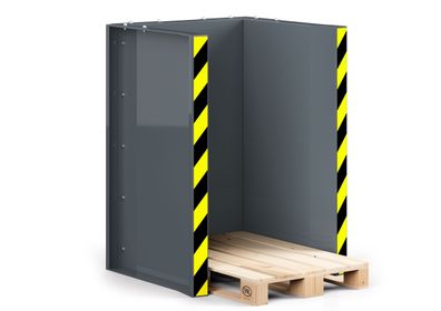 RR Industrietechnik Paletten Stapel Station RPS-10 BxTxH 1020x945x1425 mm RAL 7005 M