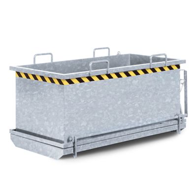 RR Industrietechnik Klappbodenbehaelter Typ RKB 1650x850x845mm 750dm3 verzinkt