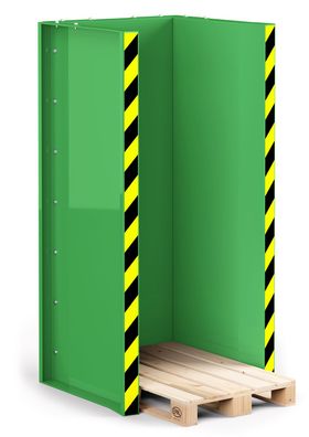 RR Industrietechnik Paletten Stapel Station RPS-15 BxTxH 1020x945x2145 mm RAL 6018 G