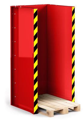 RR Industrietechnik Paletten Stapel Station RPS-15 BxTxH 1020x945x2145 mm RAL 3000 F