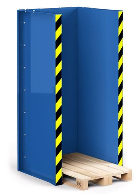RR Industrietechnik Paletten Stapel Station RPS-15 BxTxH 1020x945x2145 mm RAL 5010 E