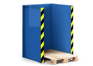 RR Industrietechnik Paletten Stapel Station RPS-10 BxTxH 1020x945x1425 mm RAL 5010 E