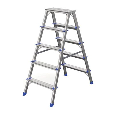 Werner Stufenstehleiter zweiseitig begehbar 2x5 Stufen