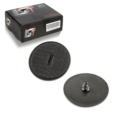 2x Für BMW 5er F07 F10 F11 F18 Befestigung Fussraum hinten Klettelement Schraube