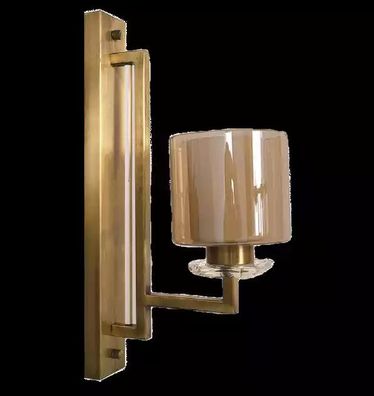 Wandleuchte Wandlampe Wandleuchten Modern Wand Lampen Glas Gold