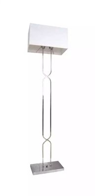 Standlampe Stehlampe Stand Leuchten Lampen Lampe Weiß Modern Metall