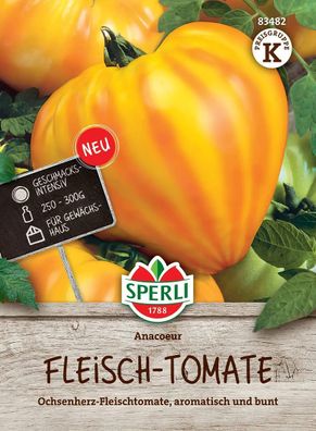 Sperli Tomaten Fleischtomaten Anacoeur - Gemüsesamen