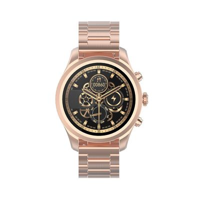 Forever Smartwatch Verfi SW-800 gold Gesundheitsbegleiter mit Amoled-Display Wasse