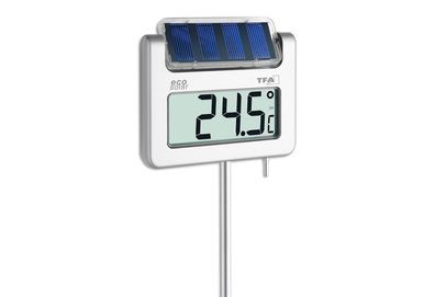 TFA-DOSTMANN Digitales Gartenthermometer Solar AVENUE 410868