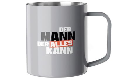 LA VIDA Thermobecher "Mann kann" 411019