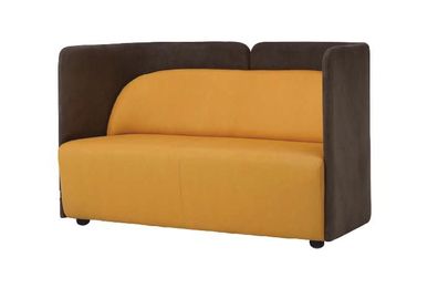 Sofa Leder Sofa 2 Sitzer Sofa Polster Sofas Design Luxus Moderner Doppelsofa