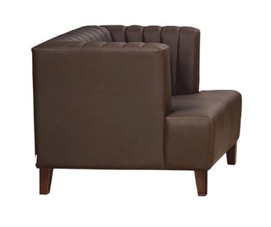 Sessel Couch Polster Leder Designer Textil 1 Sitzer Couchen Polster